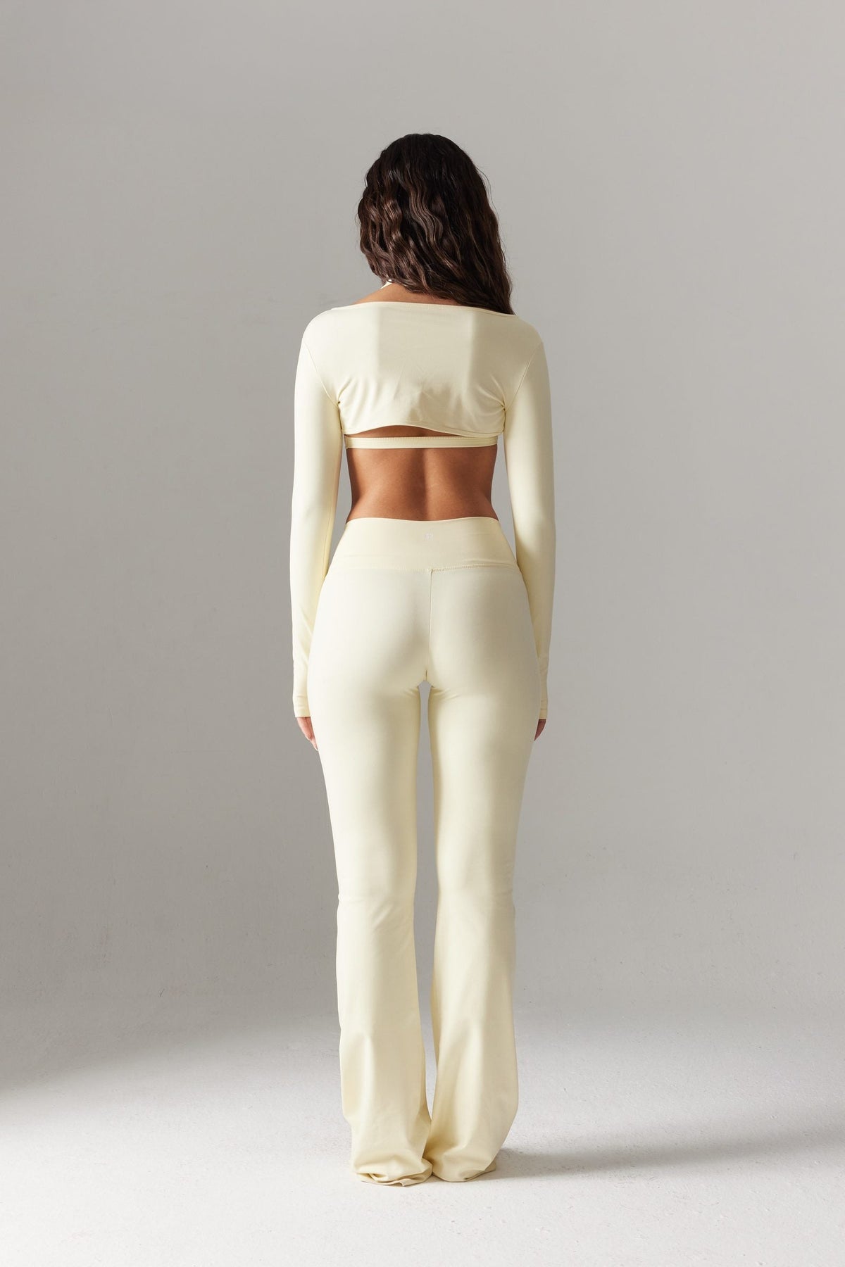 CORE V-Bel Tayt & Bolero Set — Sarı