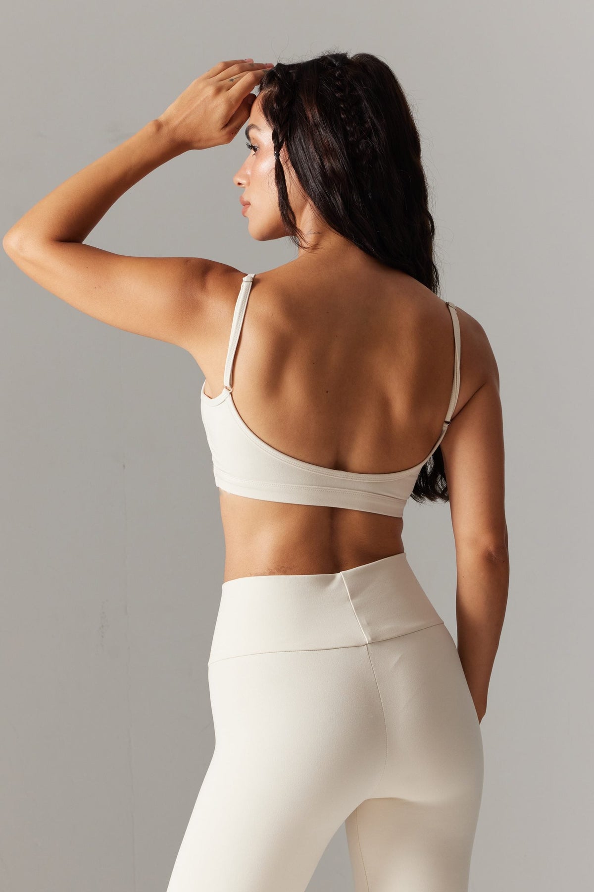 BASE İnce Askılı Crop — Kemik